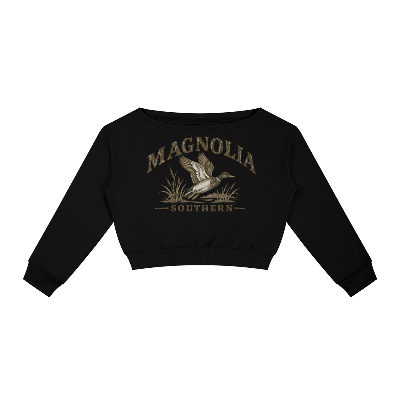 Magnolia Southern Off-Shoulder Sweatshirt