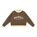 Magnolia Southern Essential Fleece Mock-Neck Crew Sweatshirt