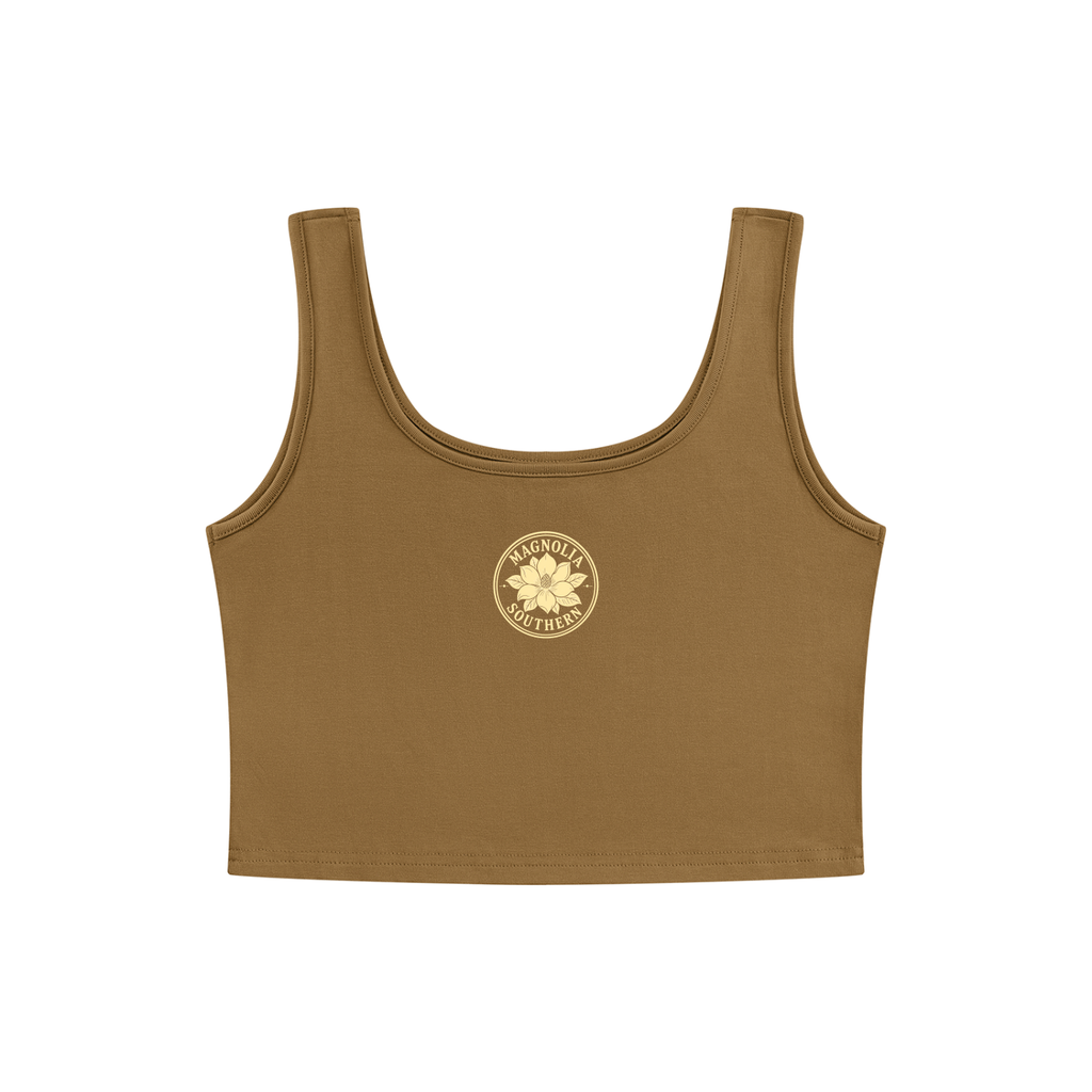 Magnolia Southern Cropped Tank Top