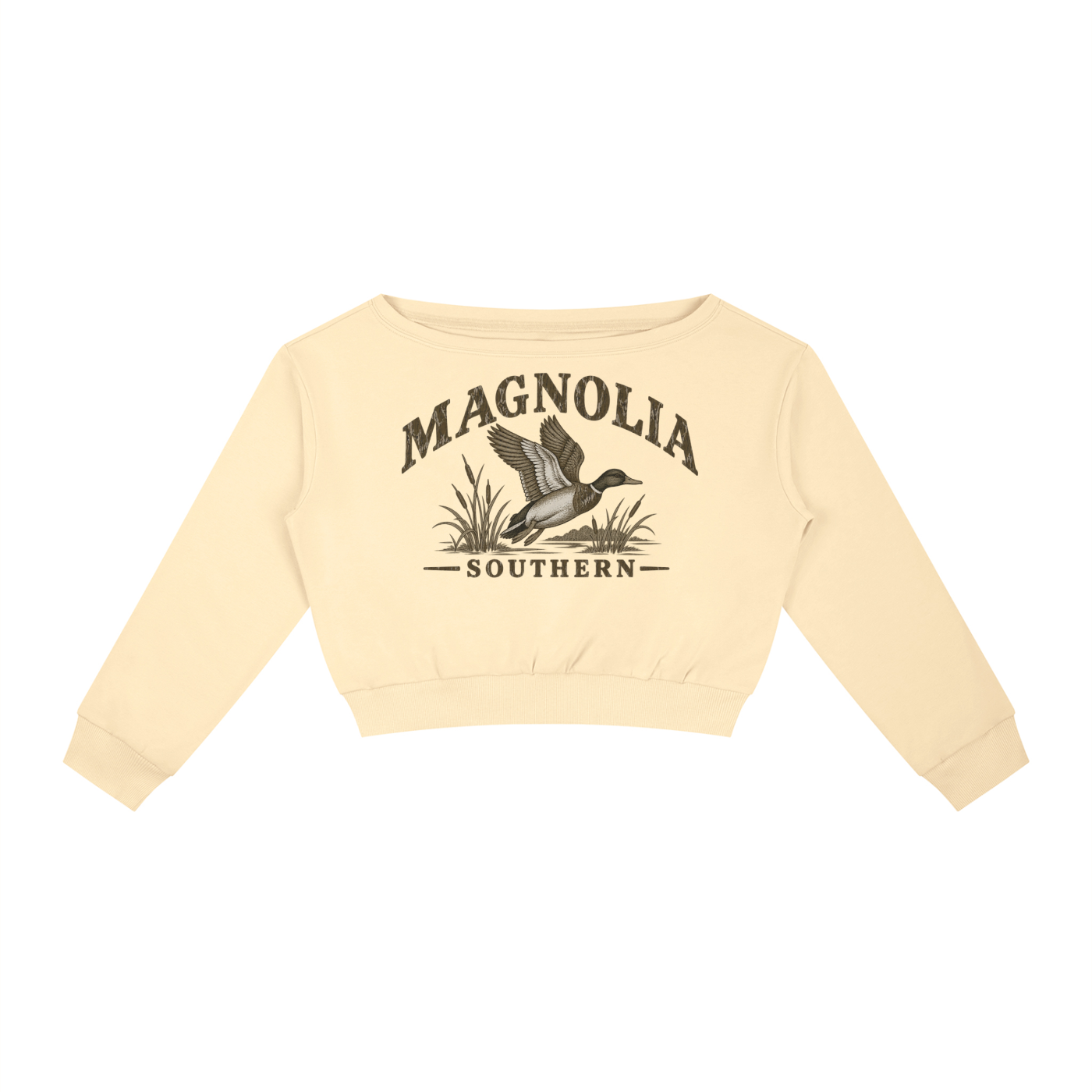 Magnolia Southern Off-Shoulder Sweatshirt