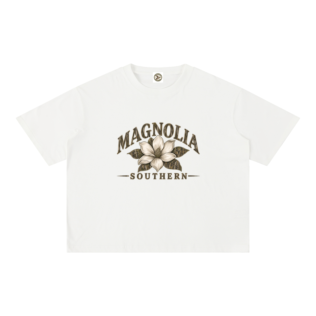 Mineral Wash Boxy Cotton T-Shirt