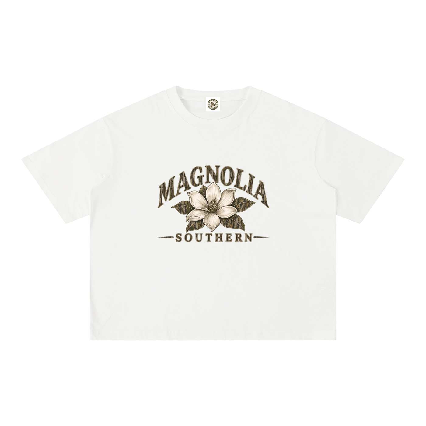 Mineral Wash Boxy Cotton T-Shirt