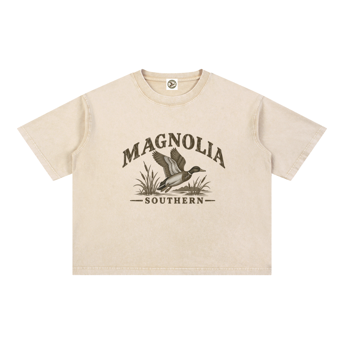 Magnolia Southern Mineral Wash Boxy Cotton T-Shirt