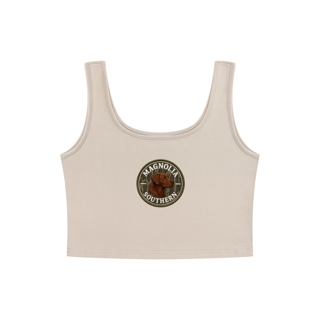 Magnolia Southern  Cropped Tank Top