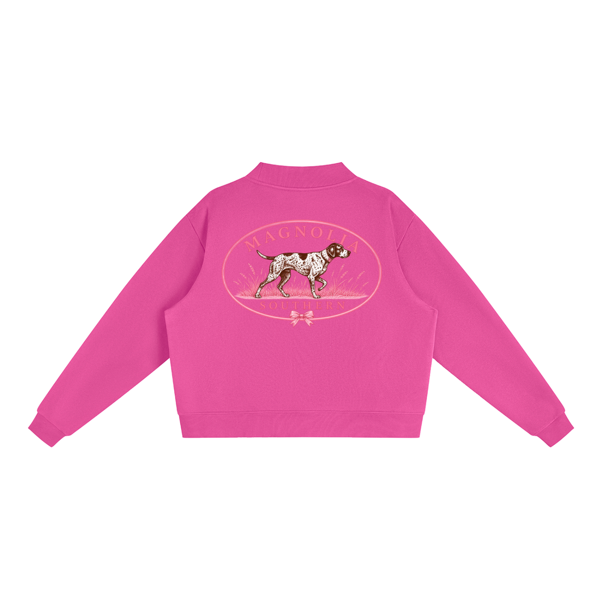 Magnolia Southern Duck Patch Cropped Crewneck with GSP on back