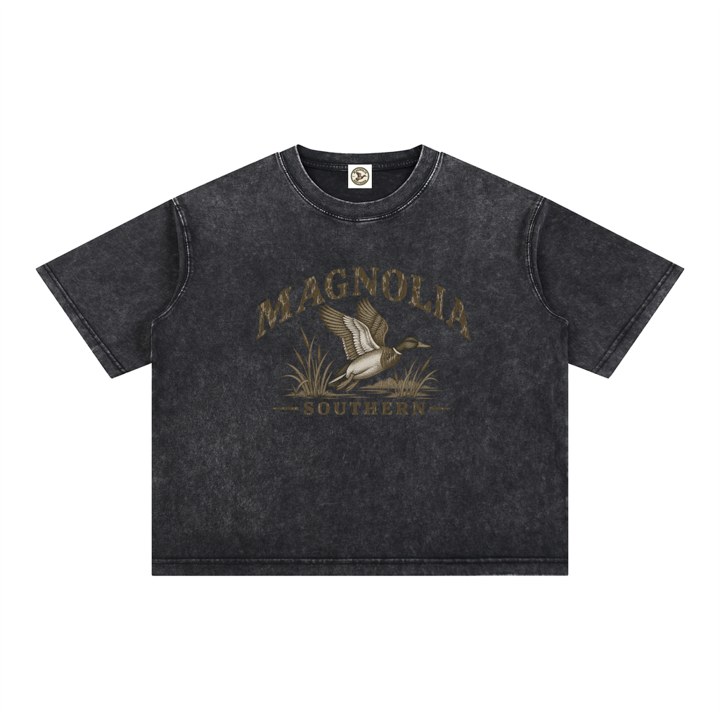 Magnolia Southern Mineral Wash Boxy Cotton T-Shirt