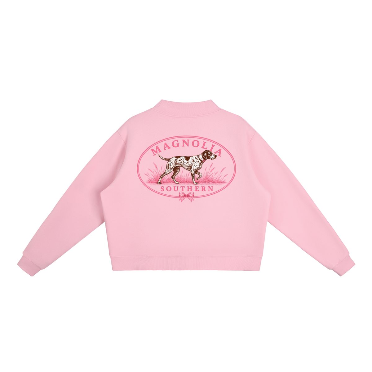 Magnolia Southern Duck Patch Cropped Crewneck with GSP on back