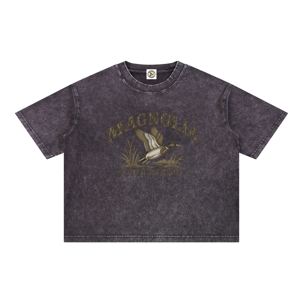 Magnolia Southern Mineral Wash Boxy Cotton T-Shirt