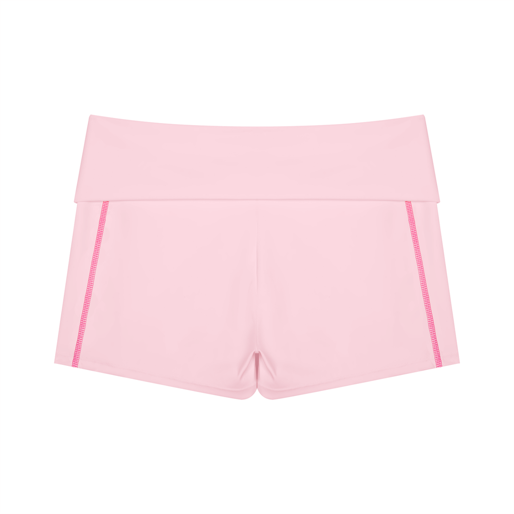 Southern Magnolia High Waisted Yoga Biker Shorts