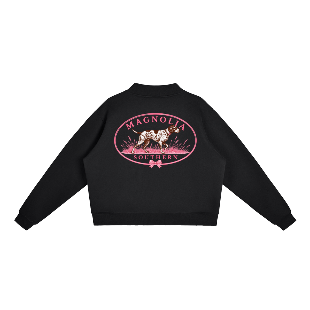Magnolia Southern Duck Patch Cropped Crewneck with GSP on back