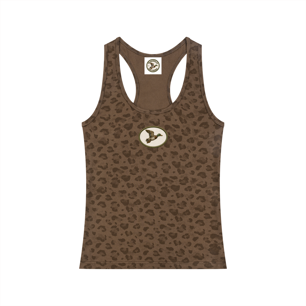 Magnolia Southern Leopard print Tank Top