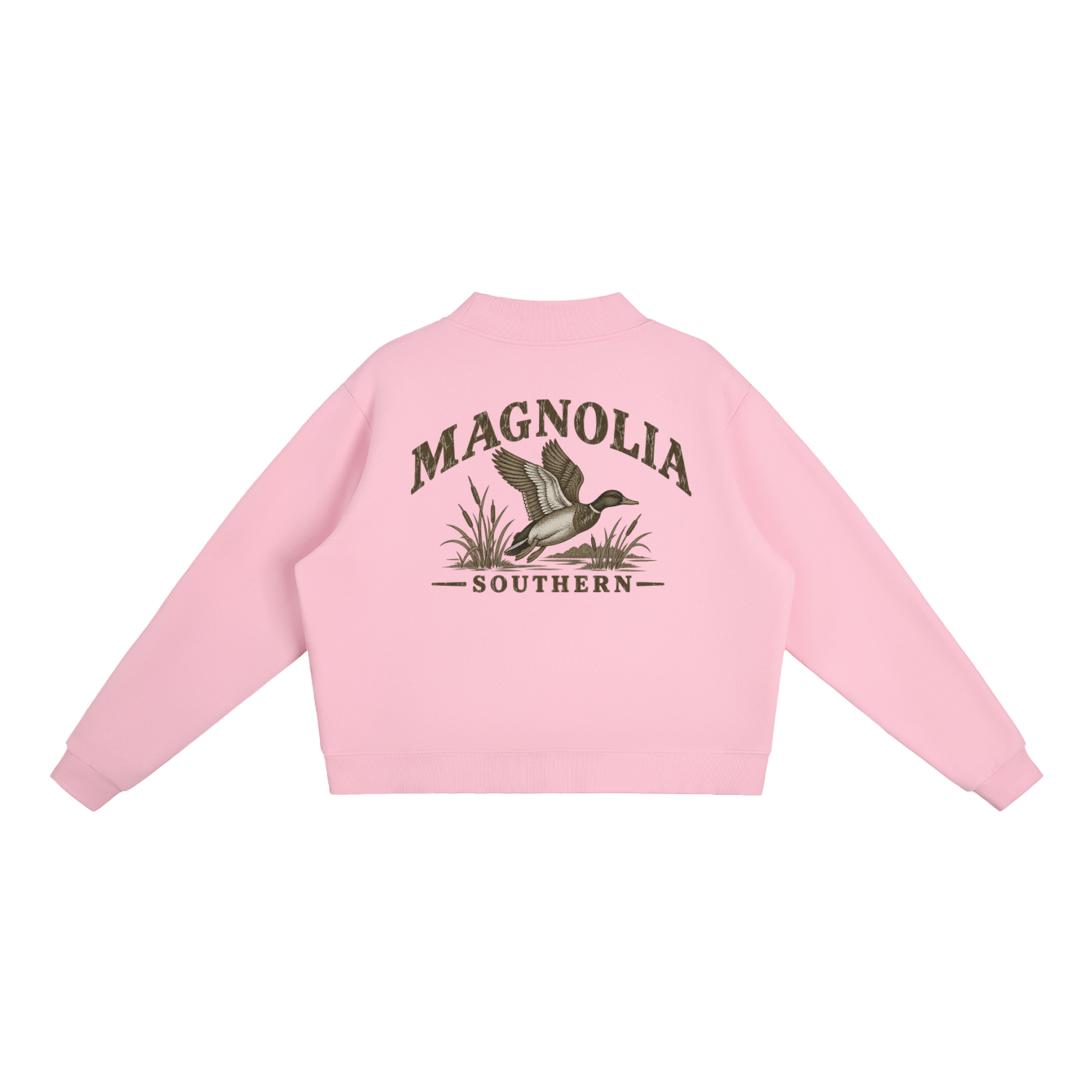 Magnolia Southern Duck Patch Cropped Crewneck