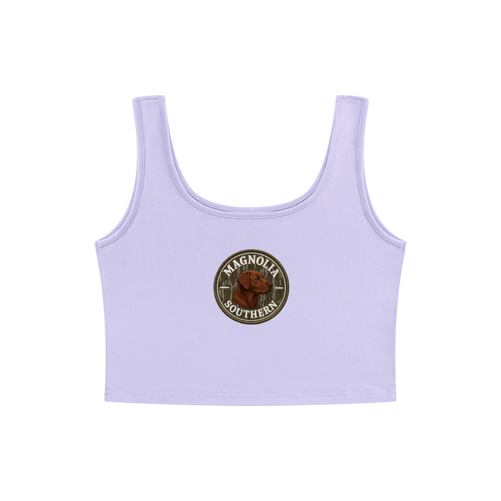 Magnolia Southern  Cropped Tank Top