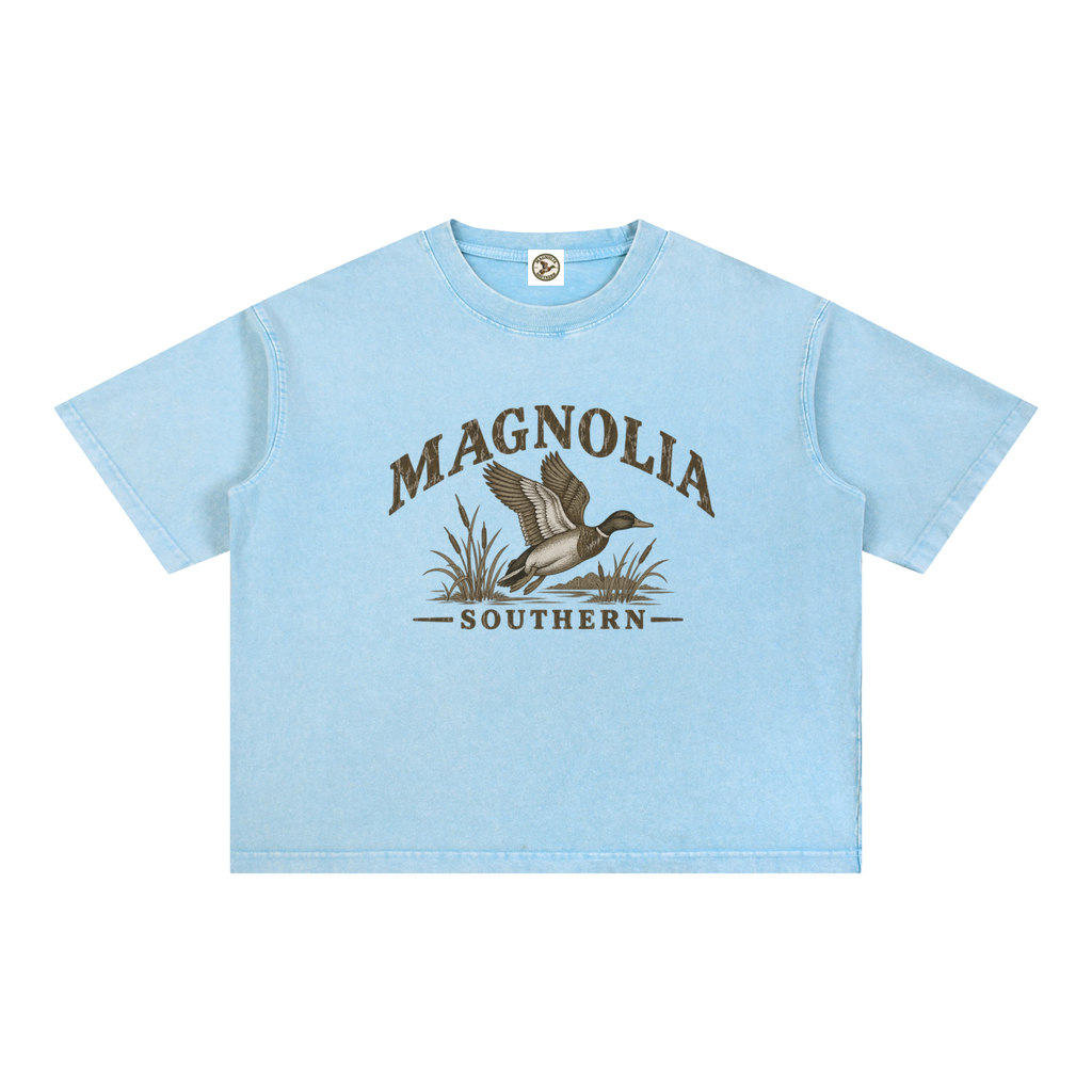 Magnolia Southern Mineral Wash Boxy Cotton T-Shirt