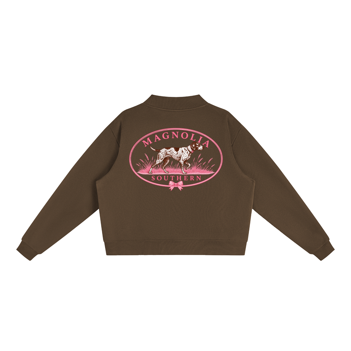 Magnolia Southern Duck Patch Cropped Crewneck with GSP on back