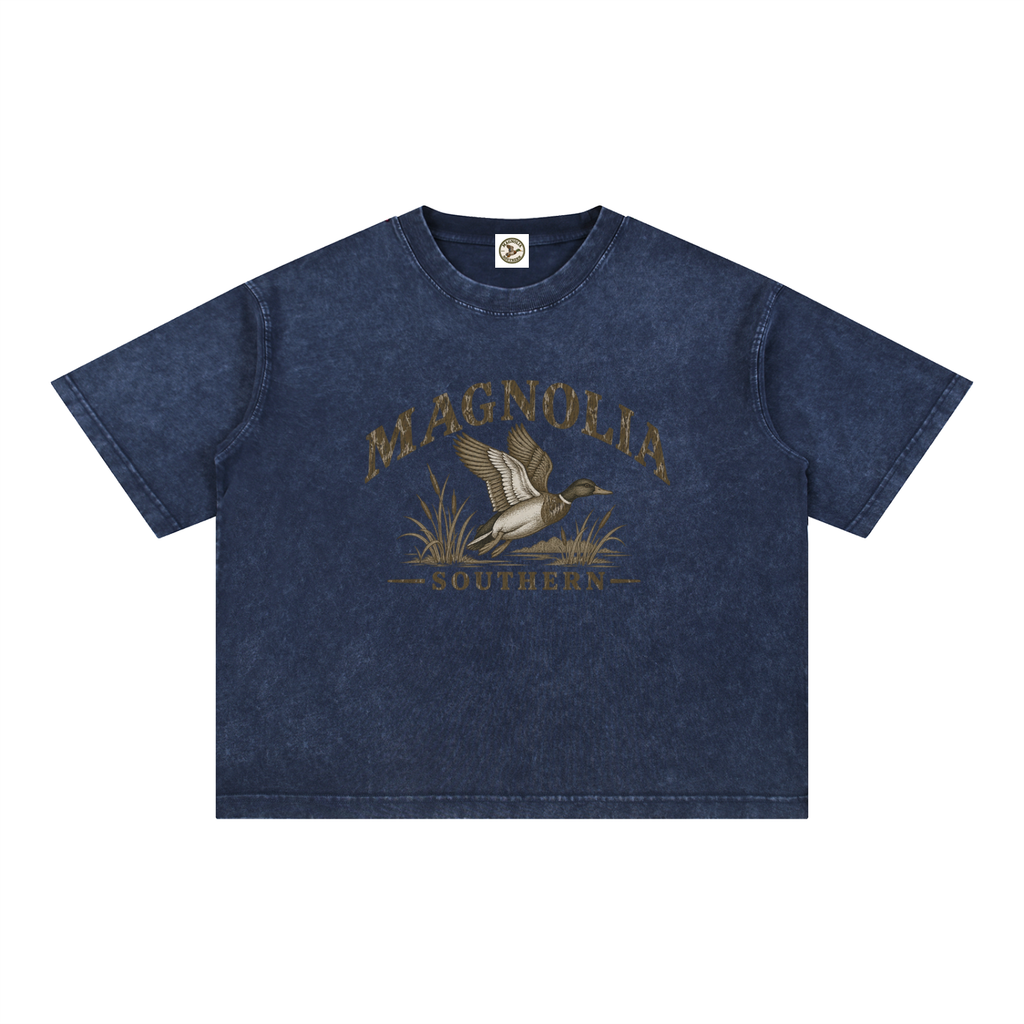 Magnolia Southern Mineral Wash Boxy Cotton T-Shirt