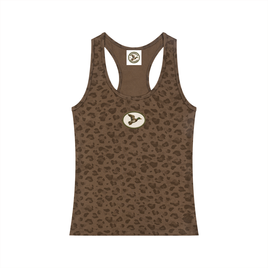 Magnolia Southern Leopard print Tank Top