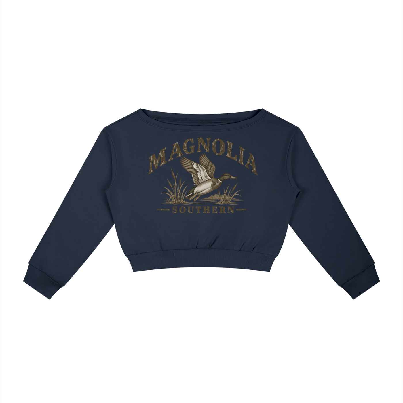Magnolia Southern Off-Shoulder Sweatshirt