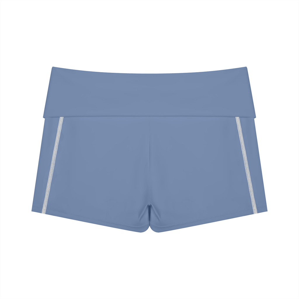 Southern Magnolia High Waisted Yoga Biker Shorts