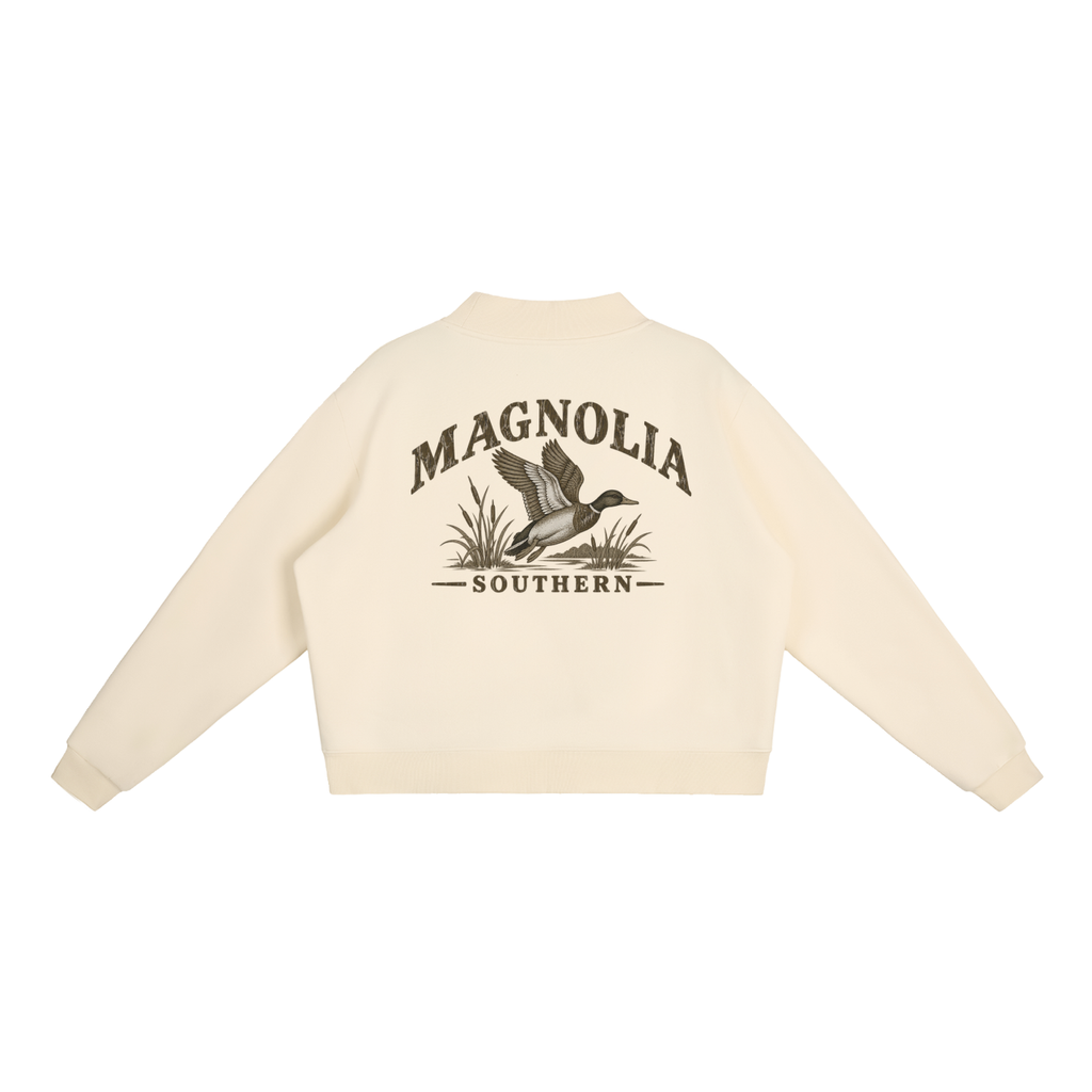 Magnolia Southern Duck Patch Cropped Crewneck