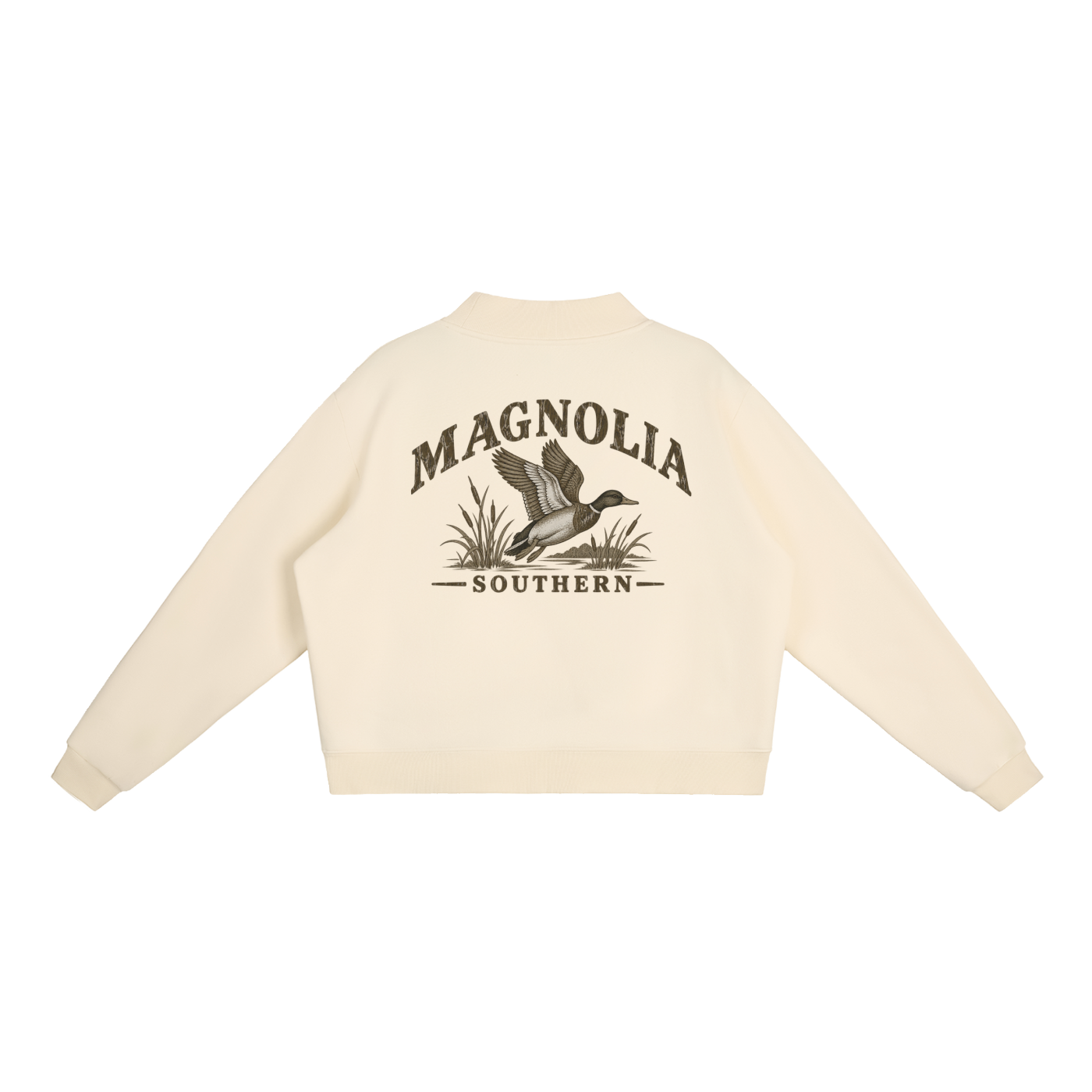 Magnolia Southern Duck Patch Cropped Crewneck