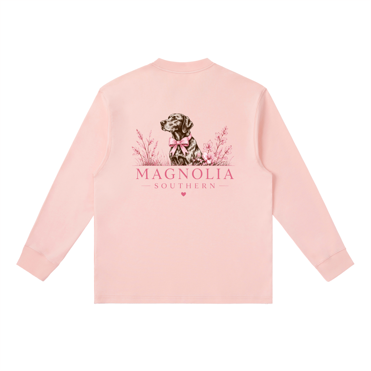Magnolia Southern Crewneck Long-Sleeve T-Shirt